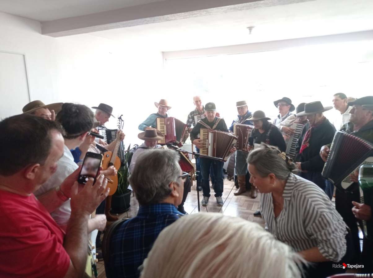 Rádio Tapejara esteve em Ciríaco neste sábado