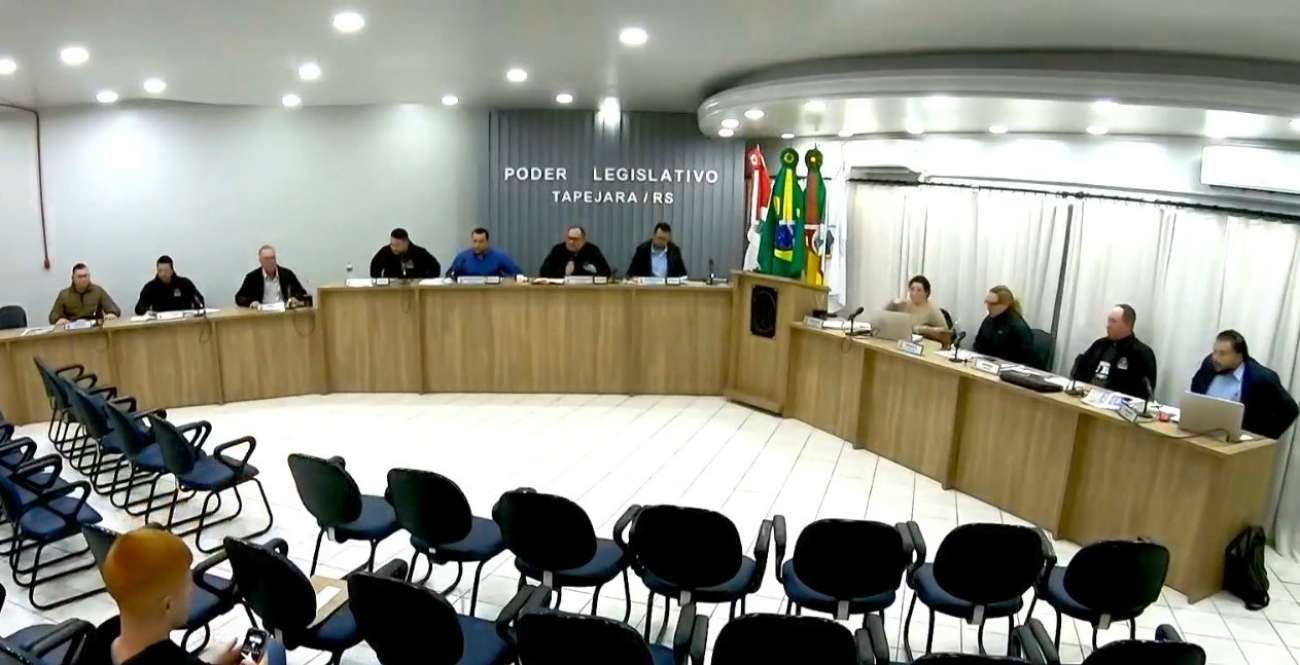 Câmara de Tapejara promove Sessão Itinerante nesta segunda-feira
