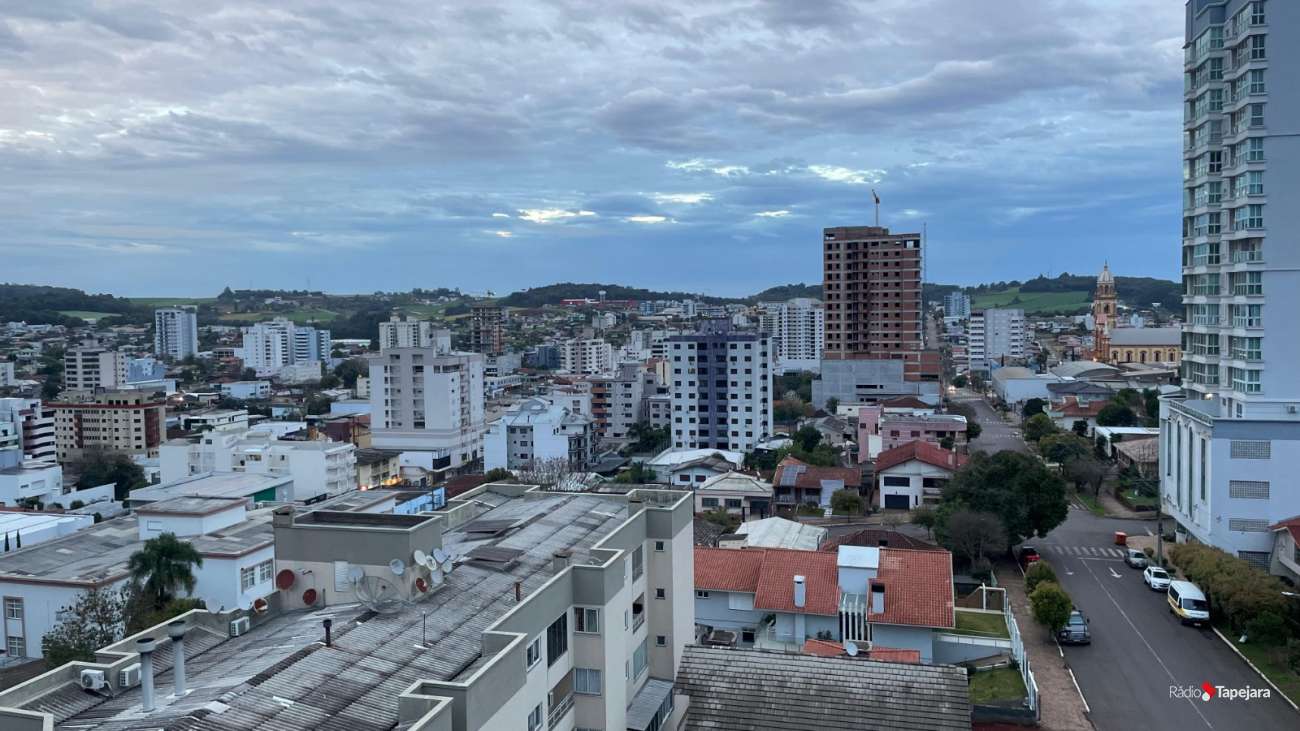Domingo deve apresentar queda de temperatura, em Tapejara