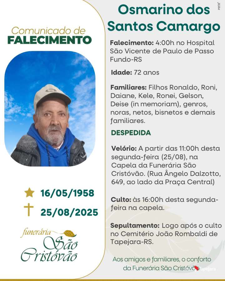 Osmarino dos Santos Camargo