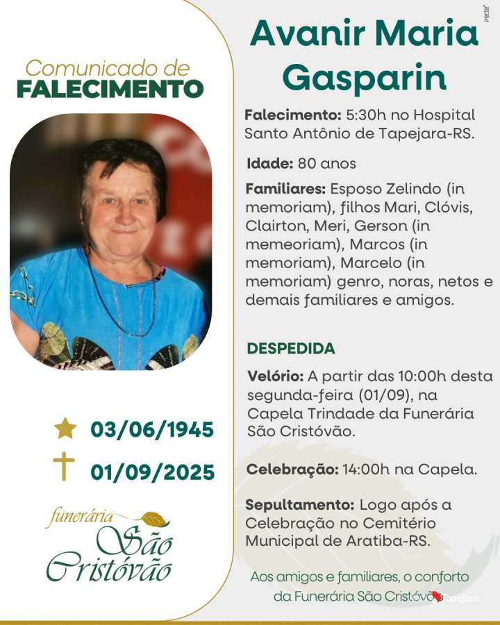 Avanir Maria Gasparin