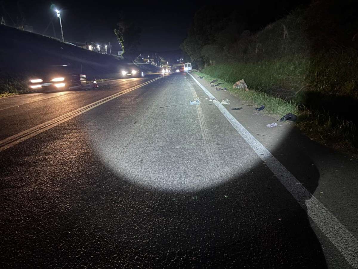 Homem morre atropelado na BR-153 em Erechim