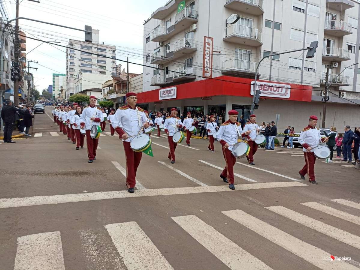 Cerca de 40 entidades vão compor o Desfile Cívico de Tapejara