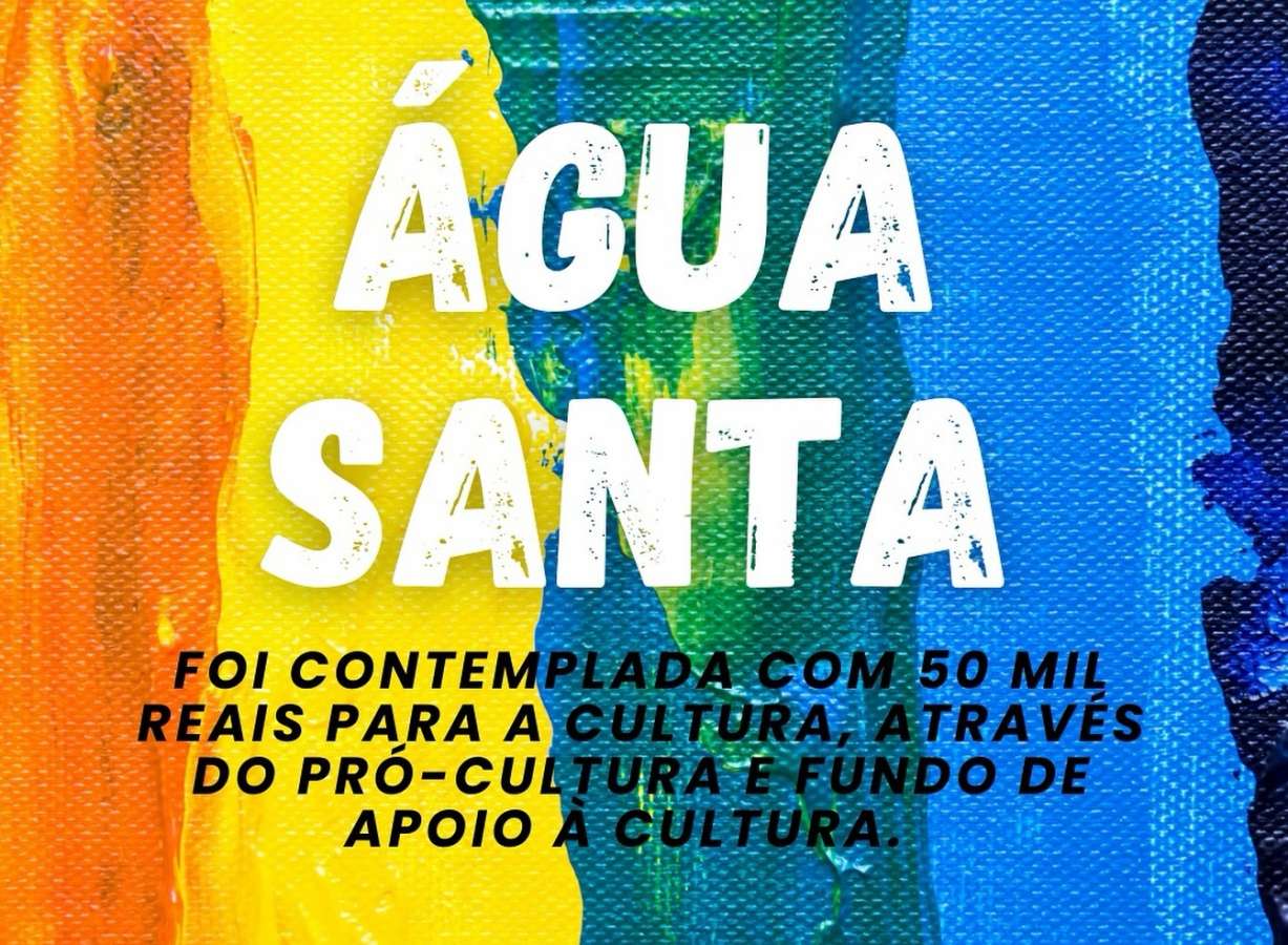 Água Santa é contemplada com recurso estadual para fortalecer a cultura local