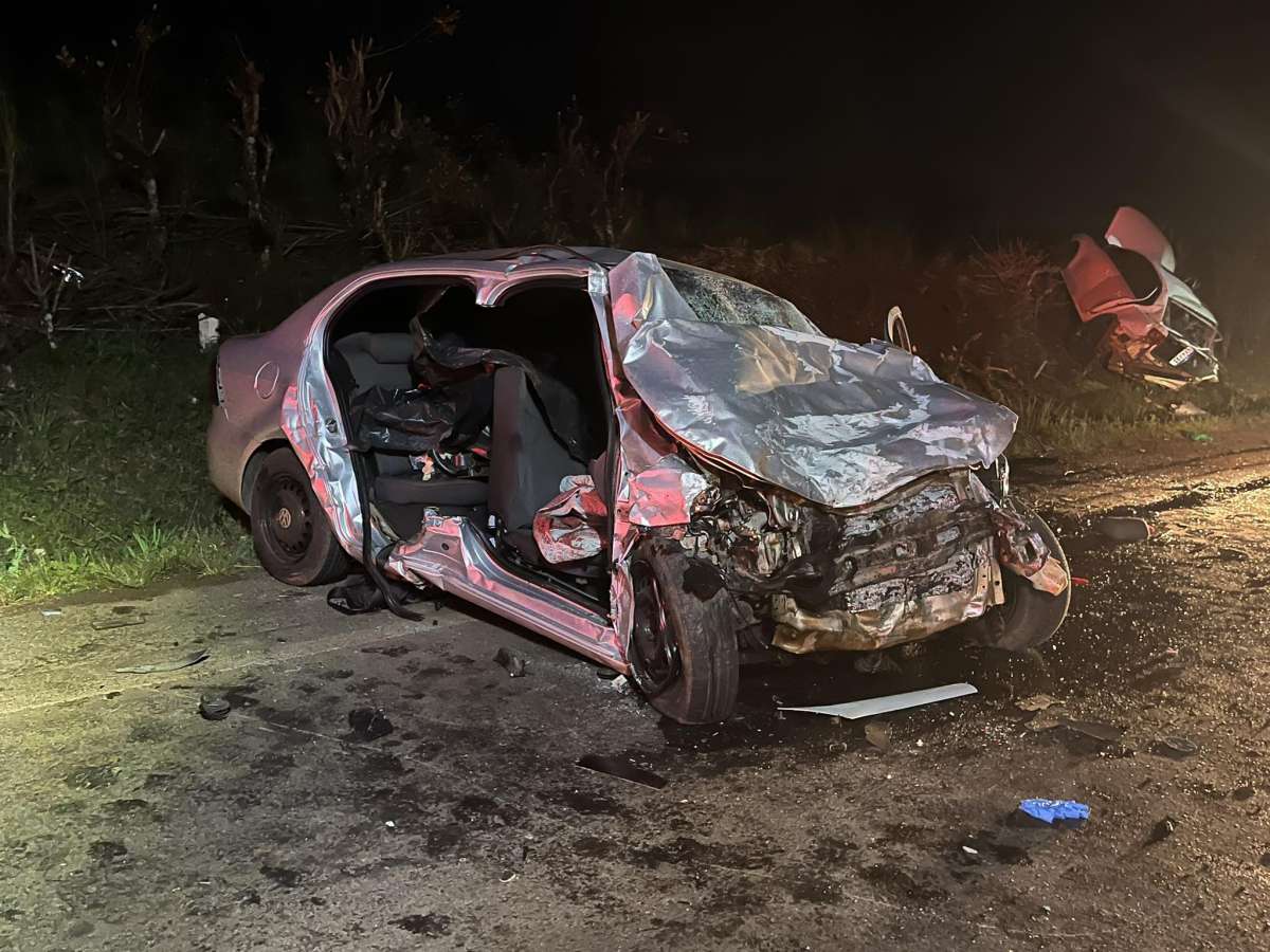 Três jovens morrem em grave acidente na ERS-475, em Getúlio Vargas