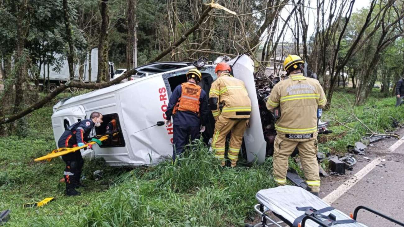 Grave acidente deixa uma vítima fatal na ERS-153, em Passo Fundo