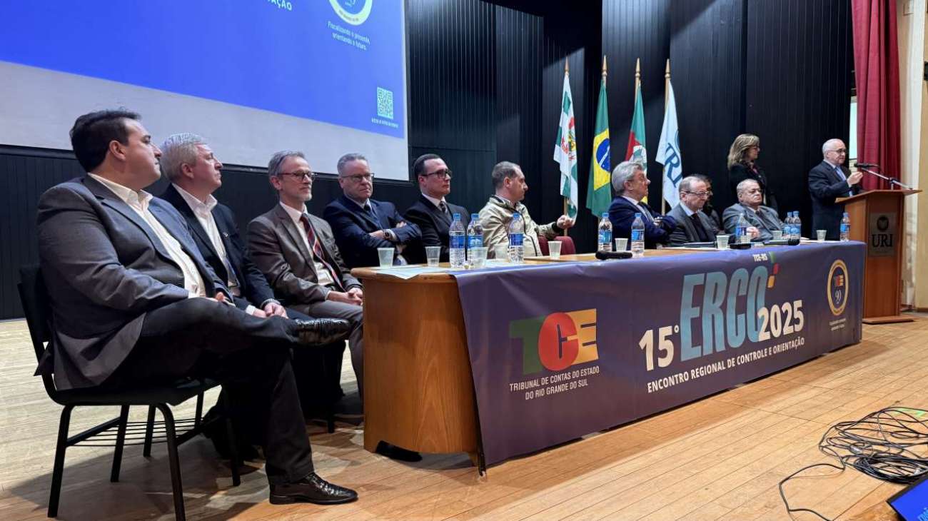 Prefeito Big representa a Famurs e defende pautas municipalistas no 15º Encontro Regional do TCE-RS