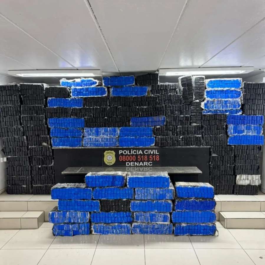 Polícia Civil e PRF apreendem 1,5 tonelada de maconha em operação conjunta em Erechim