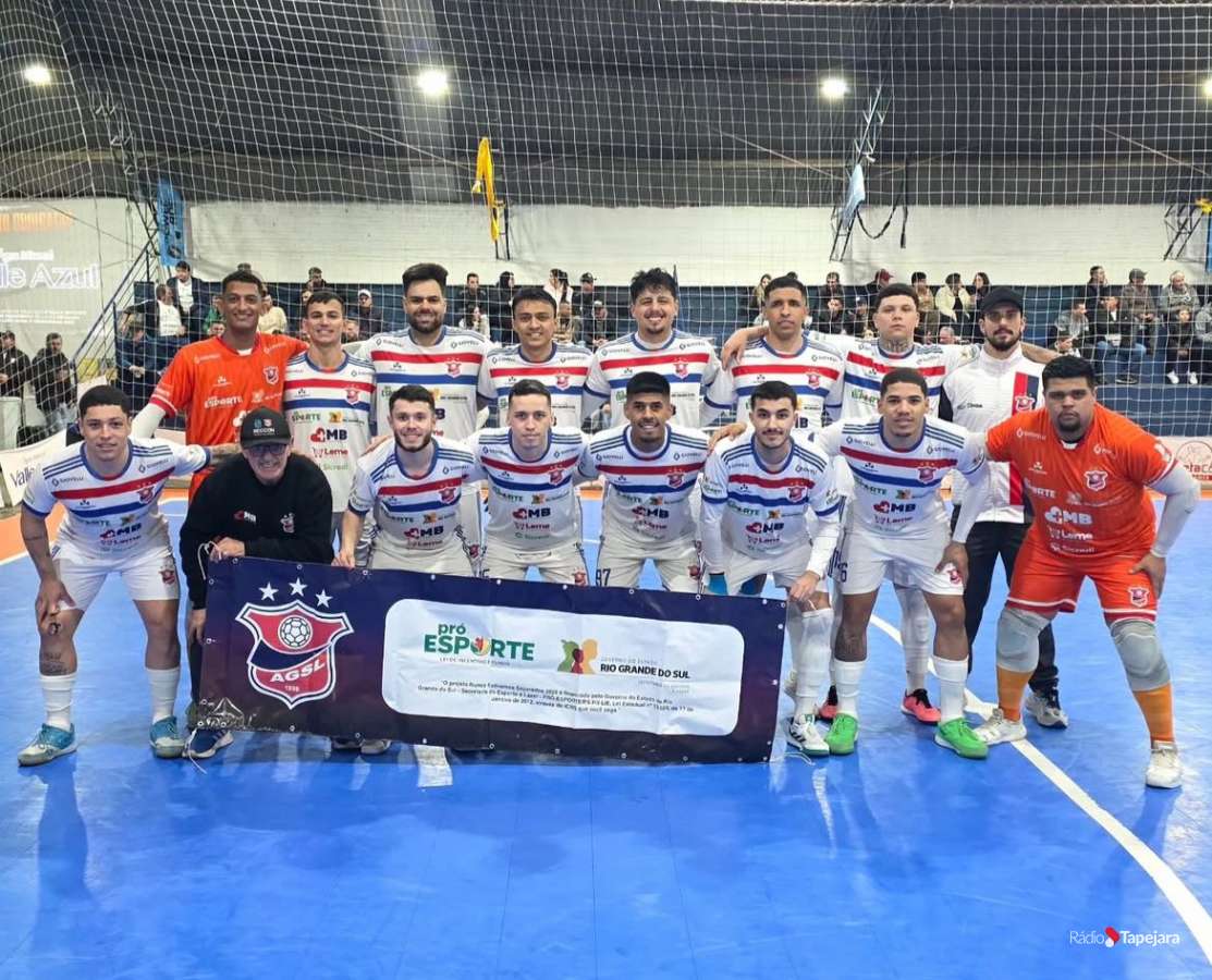 Tapejara Futsal enfrenta o AGSL pela 13ª rodada do Gauchão Série B