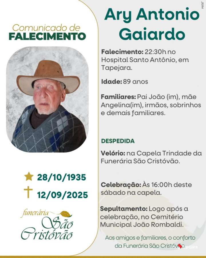 Ary Antonio Gaiardo