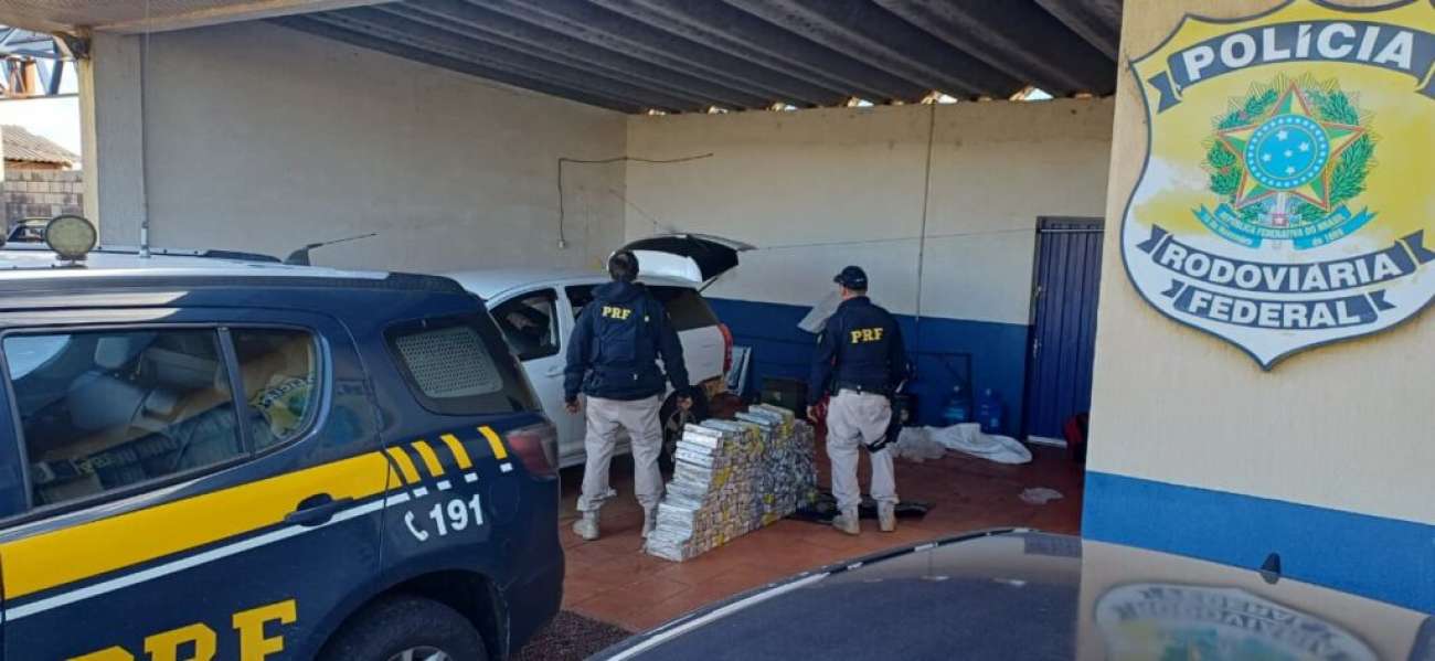 Casal paraguaio é preso com 185 quilos de maconha na BR-386 em Seberi