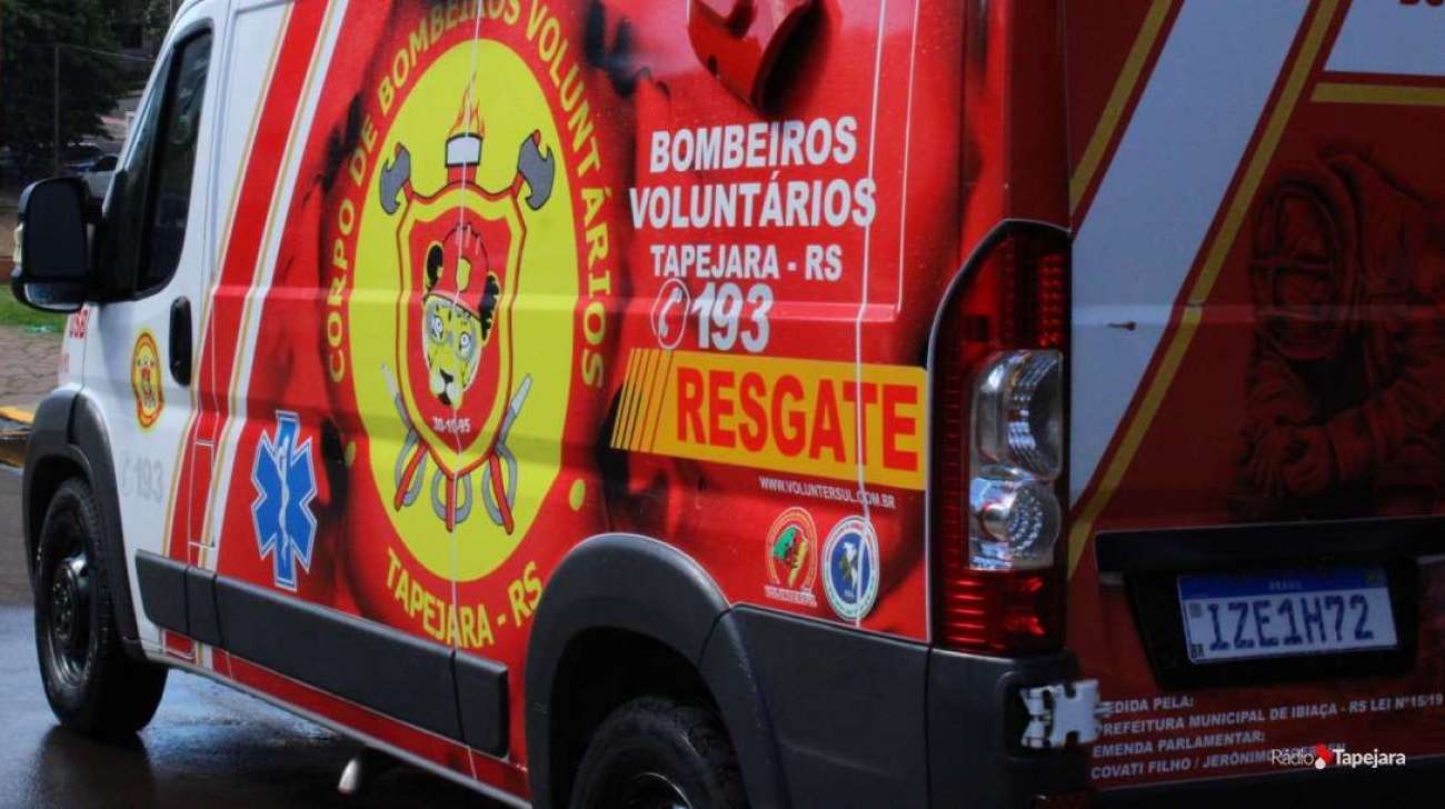 Homem fica ferido ao cair de telhado de residência, em Tapejara