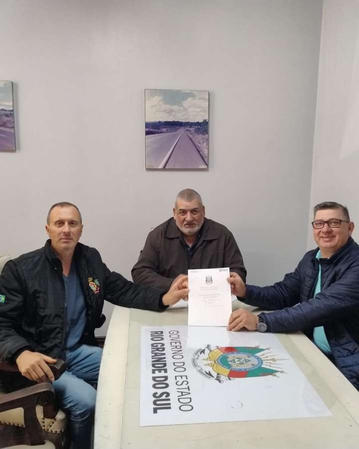 Santa Cecília do Sul protocola projeto de asfaltamento da ERS-430