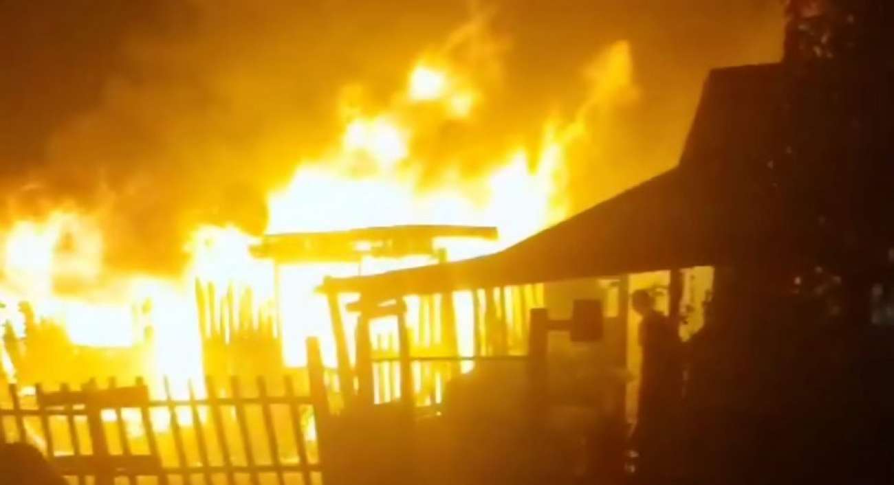 Incêndio em residência  deixa uma vítima fatal e dois feridos em Lagoa Vermelha