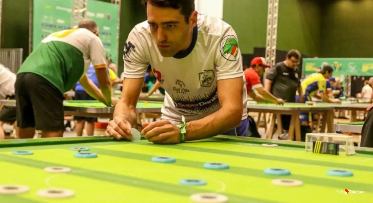 Tapejara irá receber etapa do Estadual de Futebol de Mesa – Regra 12 Toques