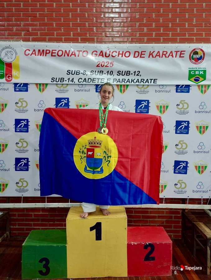 Sananduva conquista resultados expressivos no Campeonato Gaúcho de Karatê 2025