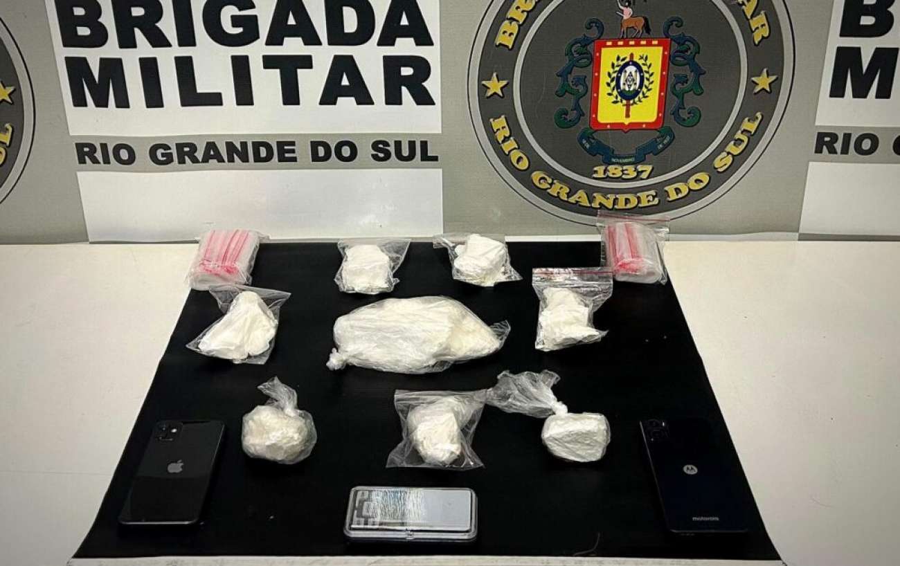 3° RPMon prende três por tráfico de drogas em Guaporé