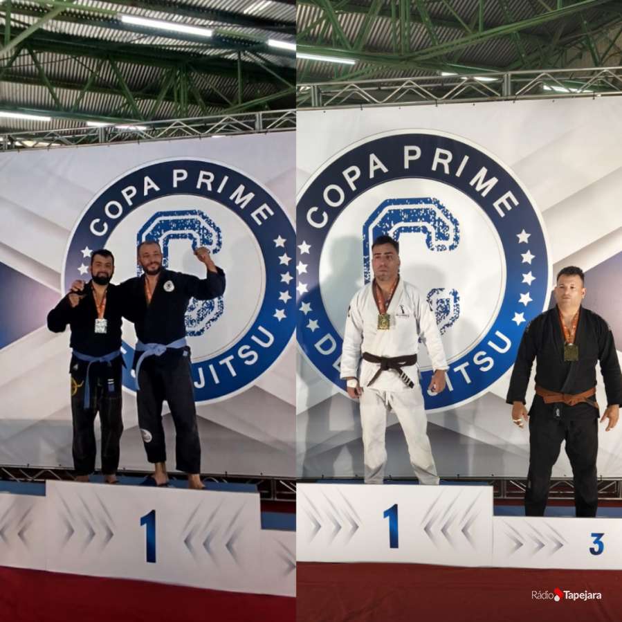 Atletas de Tapejara e Sananduva participam da Copa Prime de Jiu-Jitsu em Farroupilha