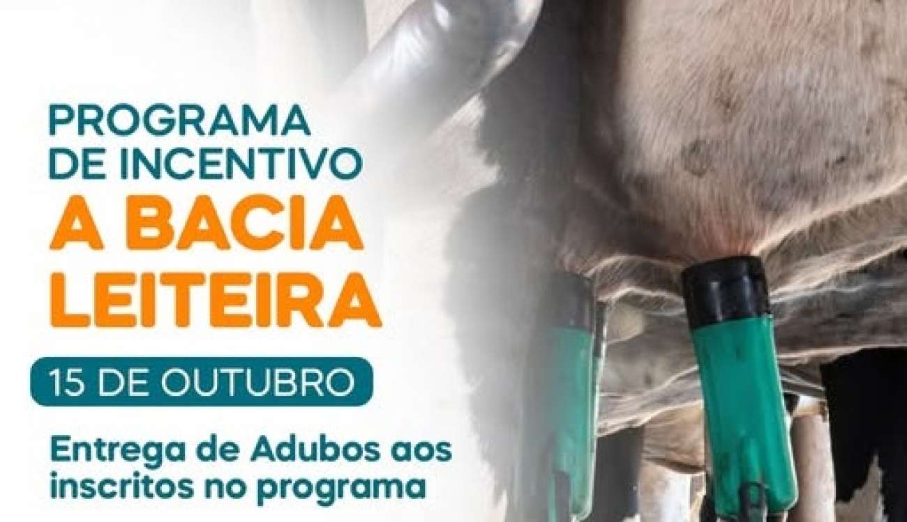 Charrua realiza entrega de adubos do Programa de Incentivo à Bacia Leiteira