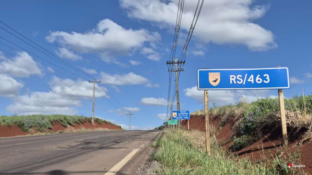 Perimetral de Tapejara passa por obras de reestruturação nesta semana