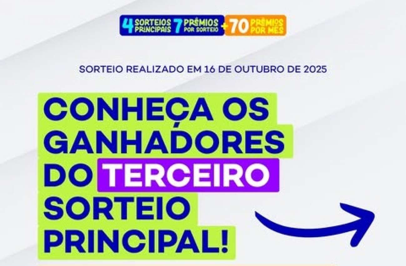 Programa Valoriza Tapejara Digital realiza 3º Sorteio Principal