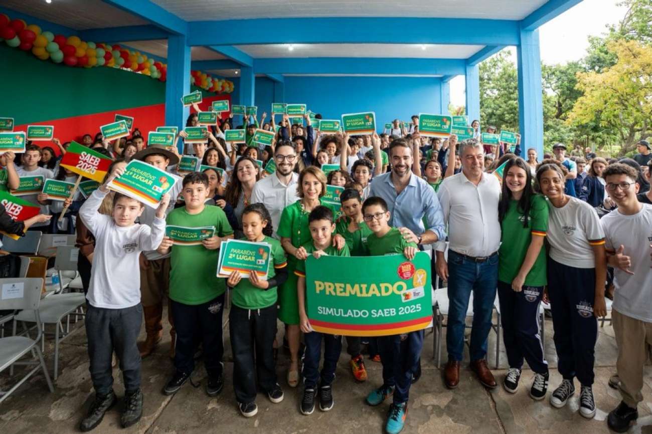 Governo do Estado divulga lista dos estudantes premiados no Simulado Saeb 2025