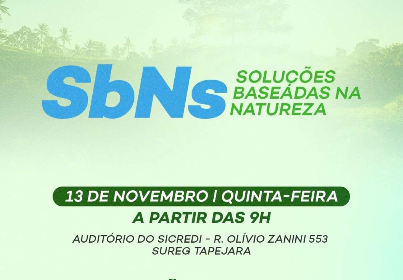 Tapejara promove capacitação sobre Soluções Baseadas na Natureza (SbNs)