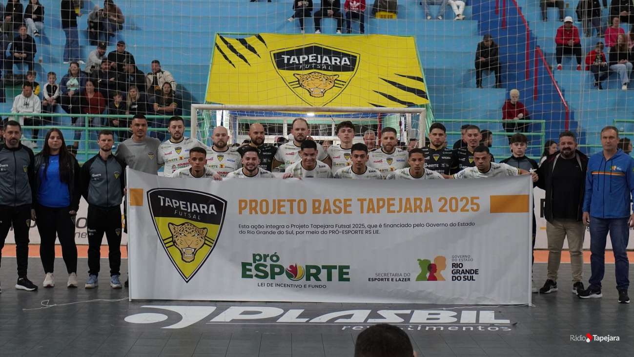 Com atuação brilhante, Tapejara Futsal goleia e avança para as quartas de final do Gauchão