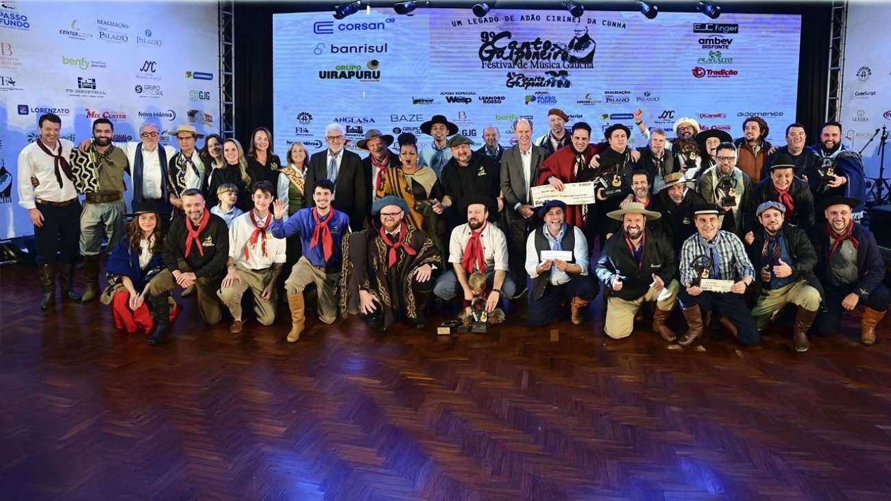 Música composta em parceria com Ângelo Franco é vencedora do Canto Galponeiro de Passo Fundo