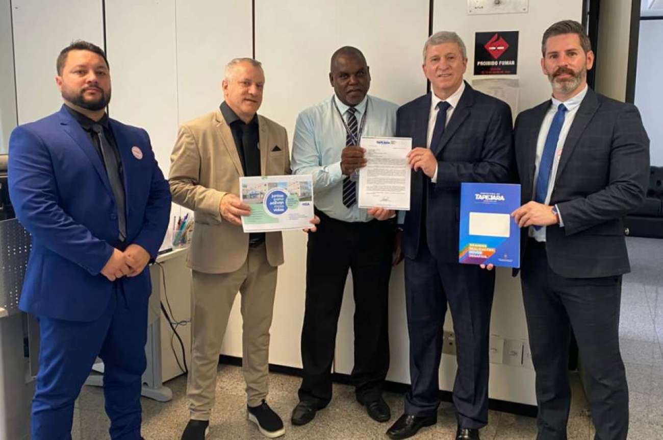 Prefeito Big busca novos investimentos para Tapejara em agenda oficial em Brasília