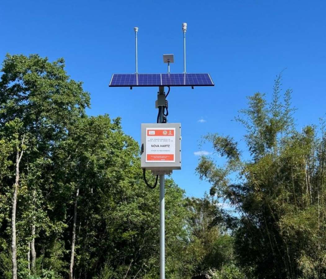 Novas estações de monitoramento hidrometeorológicas são instaladas em Passo Fundo e Getúlio Vargas