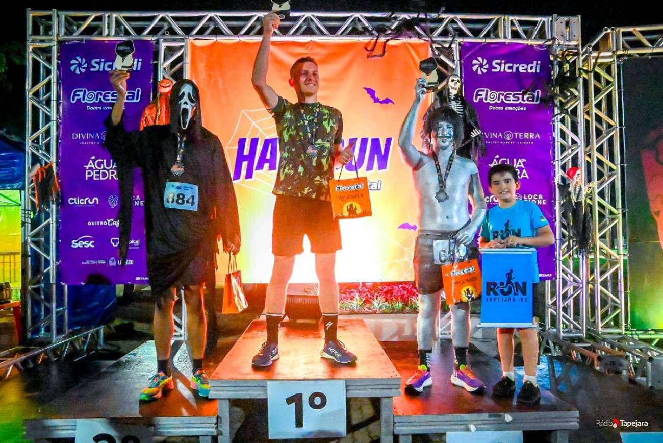 Atletas de Tapejara se destacam novamente em provas realizadas no último final de semana