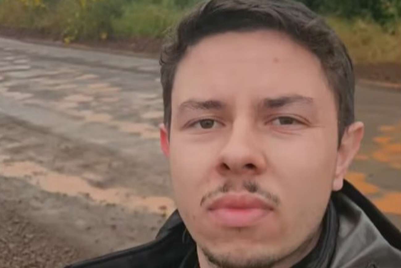 Na véspera da visita do Governador à região, morador de Água Santa publica vídeo denunciando estado crítico da ERS-428