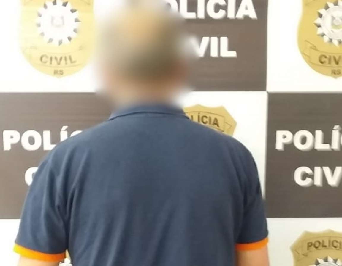 Professor é preso em David Canabarro por condenação a 14 anos por estupro de vulnerável e importunação sexual