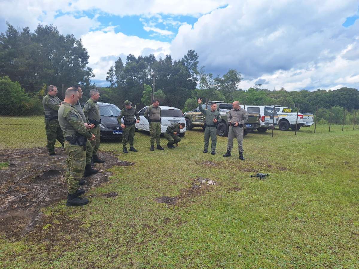 Brigada Militar habilita militares no curso de Drone
