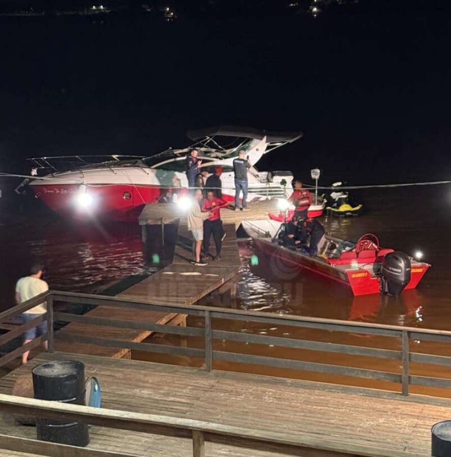 Corpo de Bombeiros realiza buscas por homem que teria se afogado na Barragem de Ernestina