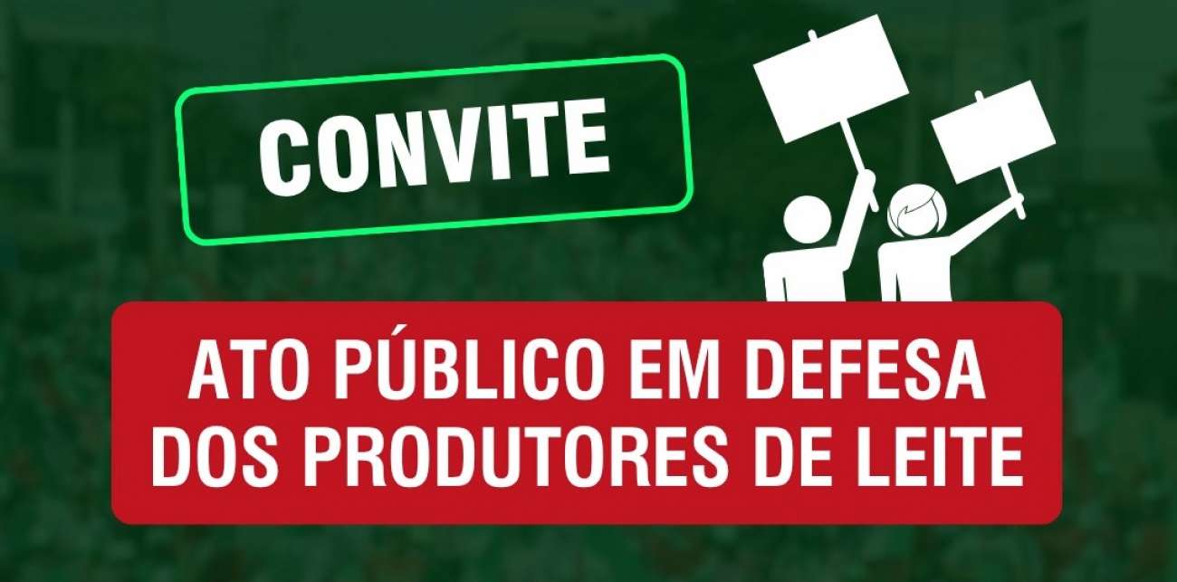 STR Tapejara participará de Ato Público em Defesa dos Produtores de Leite