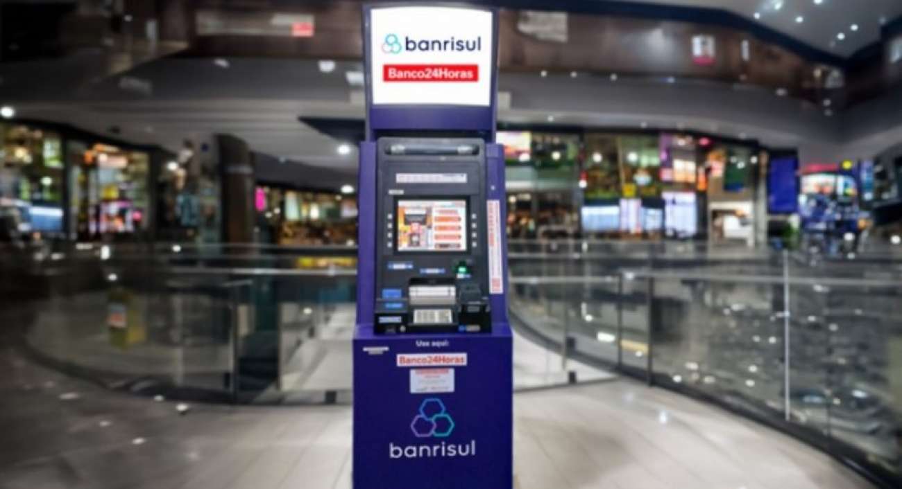 Banrisul lança serviço de Pix Saque em terminais de autoatendimento