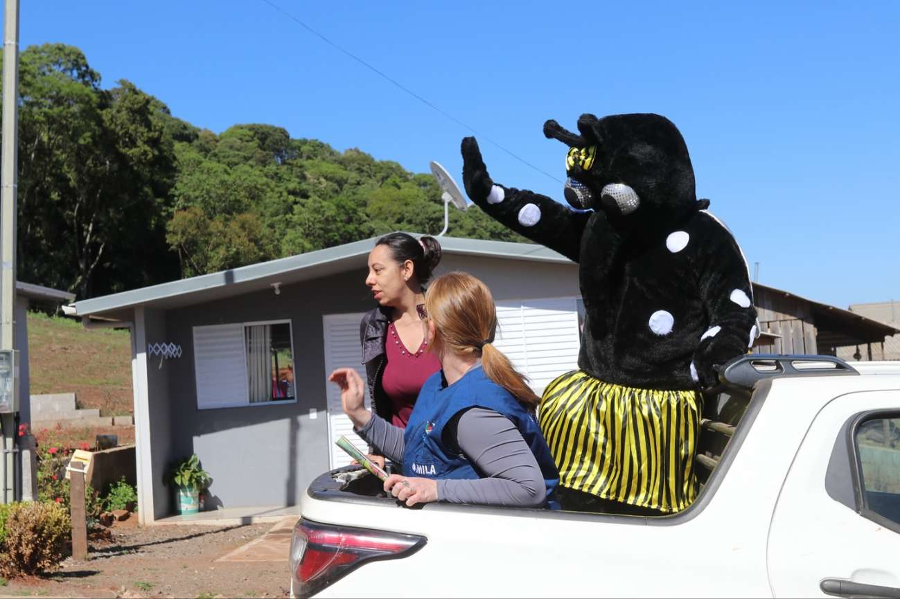 Água Santa realiza ações de prevenção e conscientização de Combate à Dengue