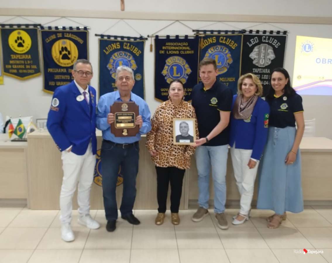 Dr. Johnny Dorval Zoppas recebe honraria Melvin Jones Fellow