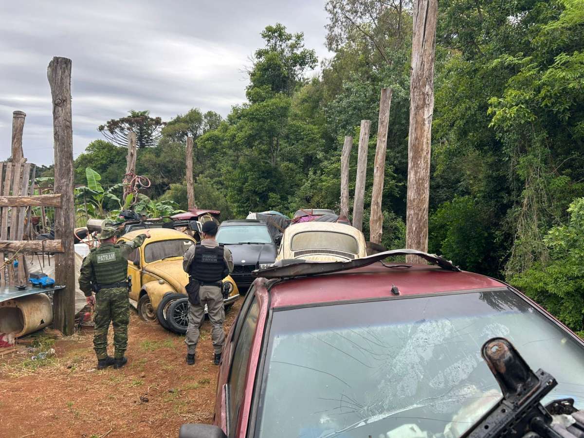 BM participa da Operação Desmanche, em Caseiros
