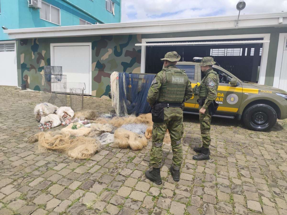 Brigada Militar prende homem por crimes contra a fauna em Passo Fundo