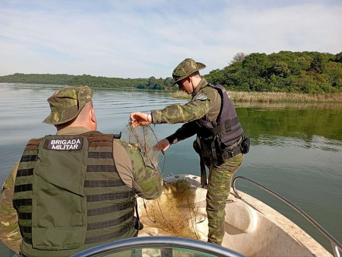 Brigada Militar reforça ações durante  a Operação Piracema 2025/2026