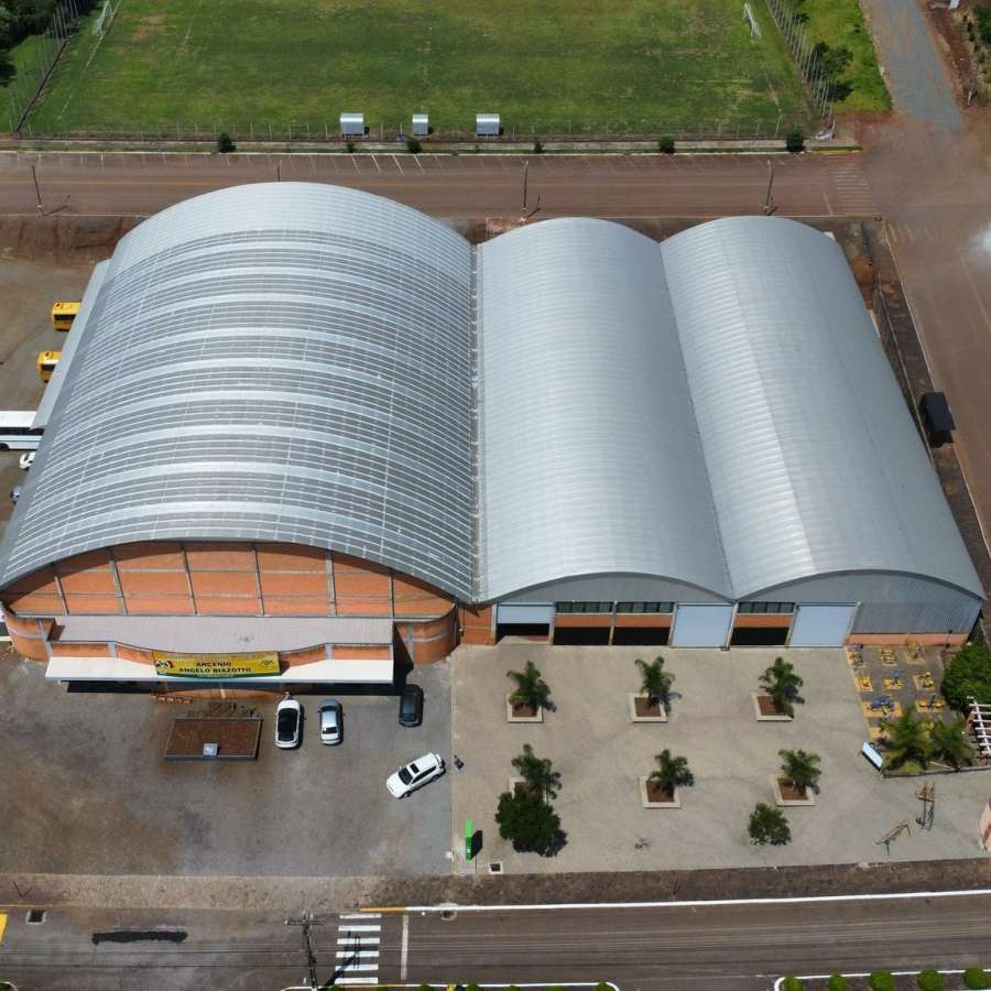 Secretaria de Esportes de Vila Lângaro conclui impermeabilização no Ginásio