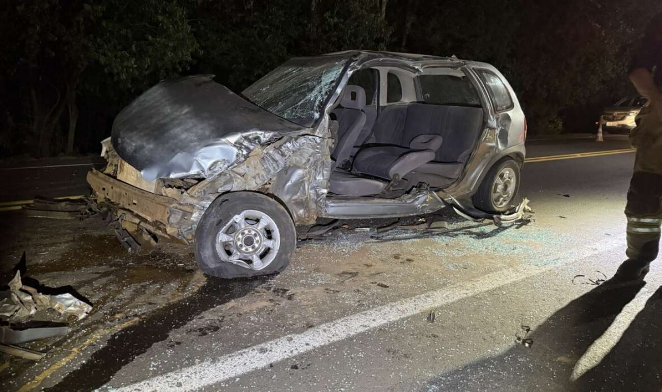 Homem fica ferido em sinistro de trânsito na ERS-135, em Estação