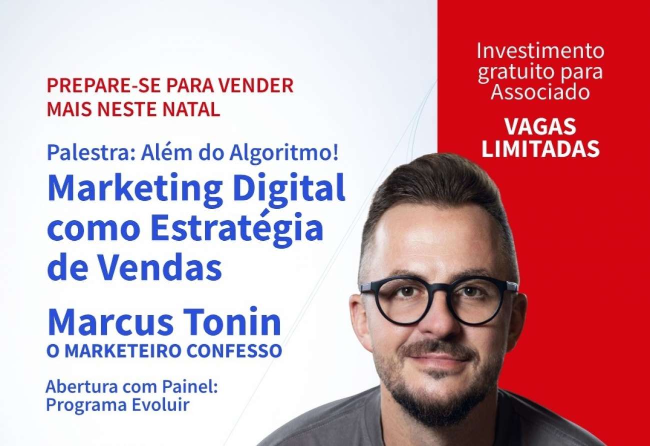 Tapejara recebe palestra sobre marketing digital para impulsionar vendas de fim de ano