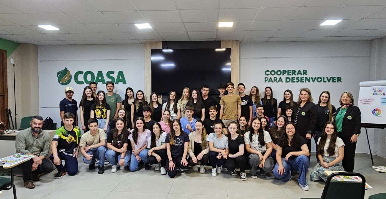Nova turma do Programa Aprendiz Cooperativo do Campo inicia atividades na Coasa