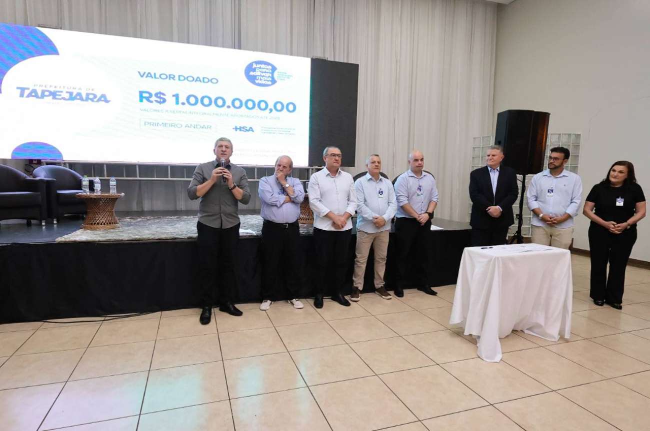Prefeitura reforça liderança na saúde e oficializa R$ 1 milhão para expansão do Hospital Santo Antônio