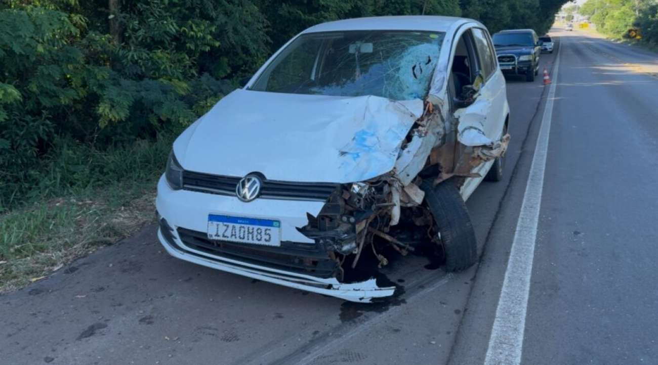 Casal de motociclistas morre em Ernestina; causador foge após acidente