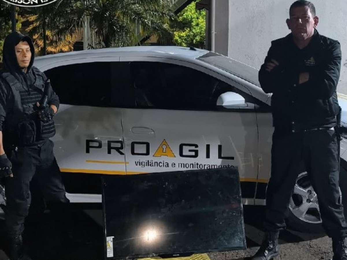 Ação de equipe de vigilância frustra tentativa de furto no salão da capela do Bairro São Paulo, em Tapejara